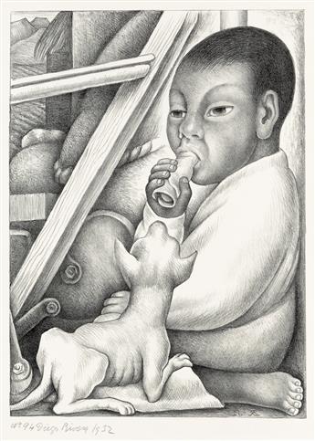 DIEGO RIVERA El Niño del Taco.